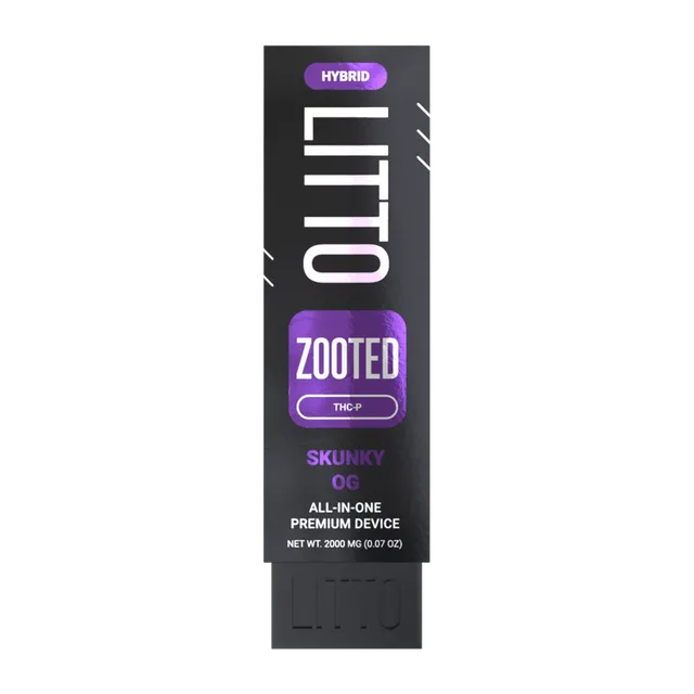 All-in-One Device - ZOOTED - Hybrid - THC-P - Skunky OG - 2G