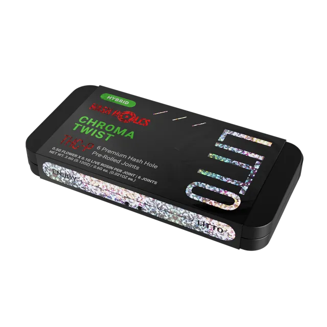 THC-P - Hash Holes Pre-Rolls - Hybrid - Chroma Twist